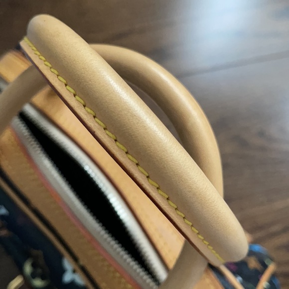 Authentic Louis Vuitton Black Multicolor Priscilla purse bag - Picture 4 of 9